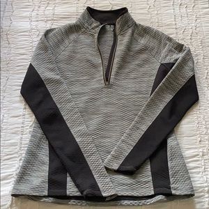 Athleta Snowscape Halfzip Sweater Size L